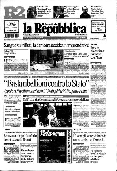 Il lunedì de La repubblica